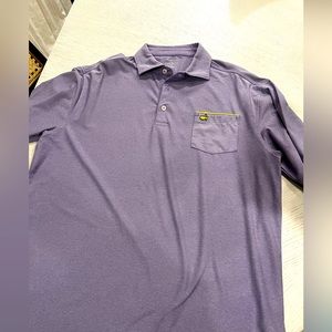 Masters Lavender polo with front pocket